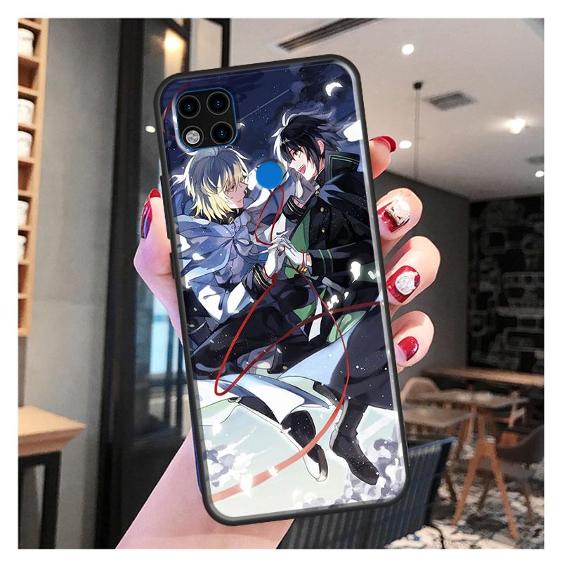 Anime Owari No Seraph Of The End Funda For Xiaomi Redmi Note 10S 9S 8T 9 Note 10 Pro Note 11 Pro Redmi 9C 9A 9T Soft Case