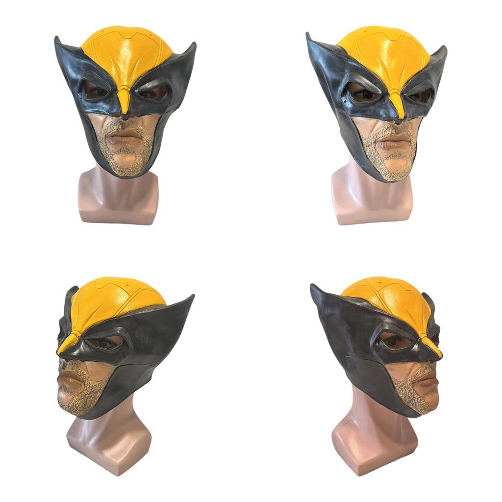 Wolverine Cosplay Mask Resin Material Halloween Costume Prop For Marvel Fans