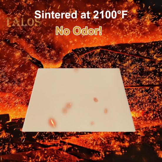 Cordierite Pizza Stone for Oven And Grill Square Baking Sheet Thermal Shock Resistant Cooking Stone Multi-Purpose Round Pizza Pan for Pizza Bread
