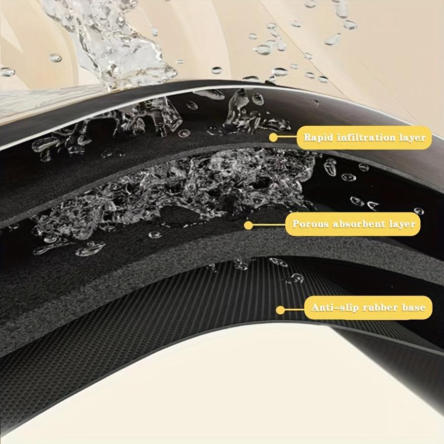 1Pcs Floral Starfis Faucet Absorbent Mat, Drainage Pad, Kitchen Sink, Countertop Drain Pad, Diatomaceous Mud Washbasin, Cuttable Quick Drying Pad