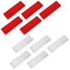 HAMILO Car Reflector Reflector Warning Sticker Truck Double Sided Tape Set of 10