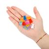 10Pcs/Lot Candy Color Resin Mini No Hole Bear Charms Pendants for DIY Earrings Necklace Bracelet Jewelry Making Accessories