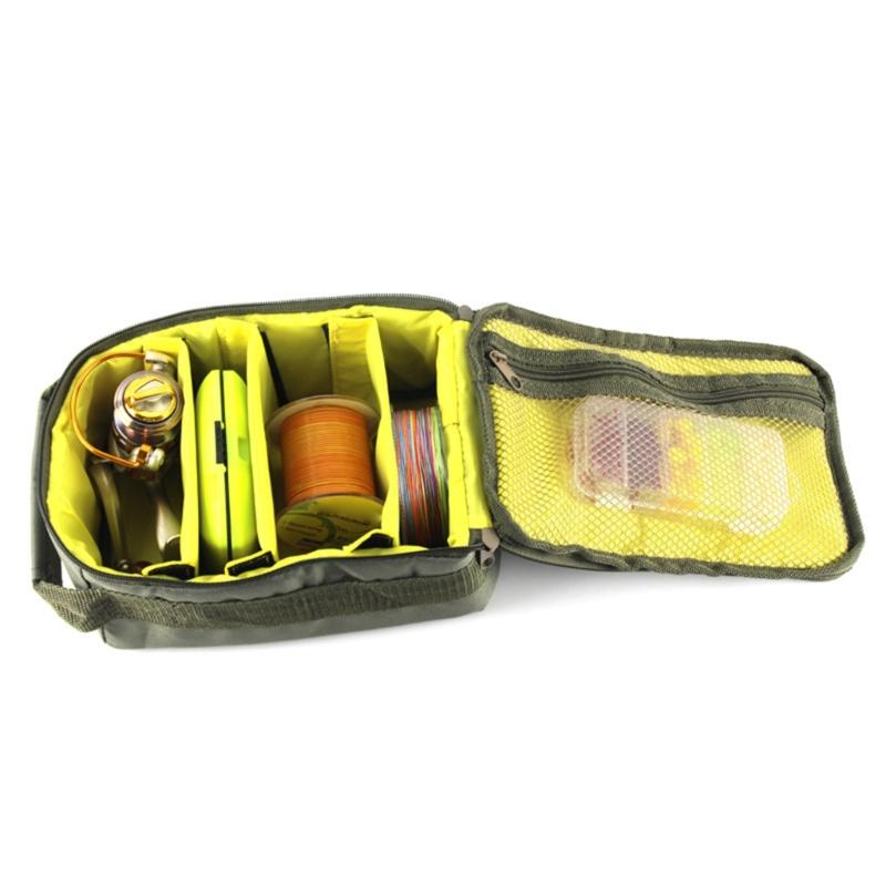 Tackle Carry Bag Waterproof Fishing Tackle Bag, Portable Fishing Reel Line Bags