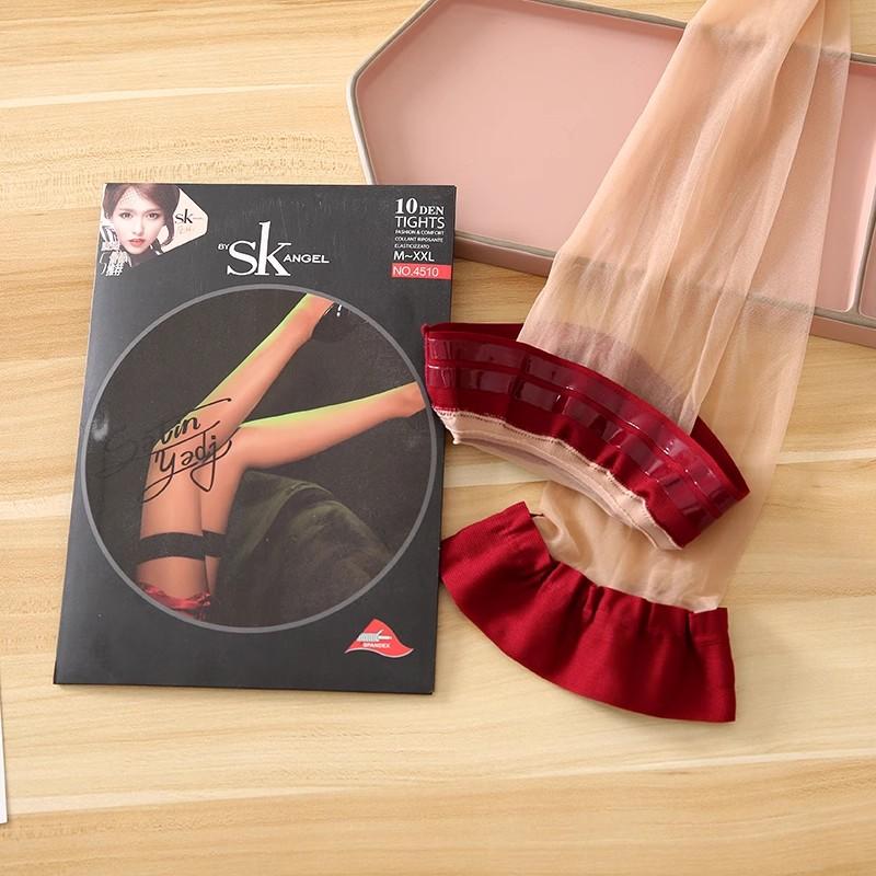 

Original Package 1 Ultra-thin Sexy Females Stockings Stay Up Silicone Knee High Stockings Sexy Party Lingerie Nylon Hosiery One Size