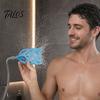 Handheld Shower Head Head, 3D Printed Hollow Woven Rainfall Sprayer, Clog-Free Bathroom Easy Clean Installation Accessory