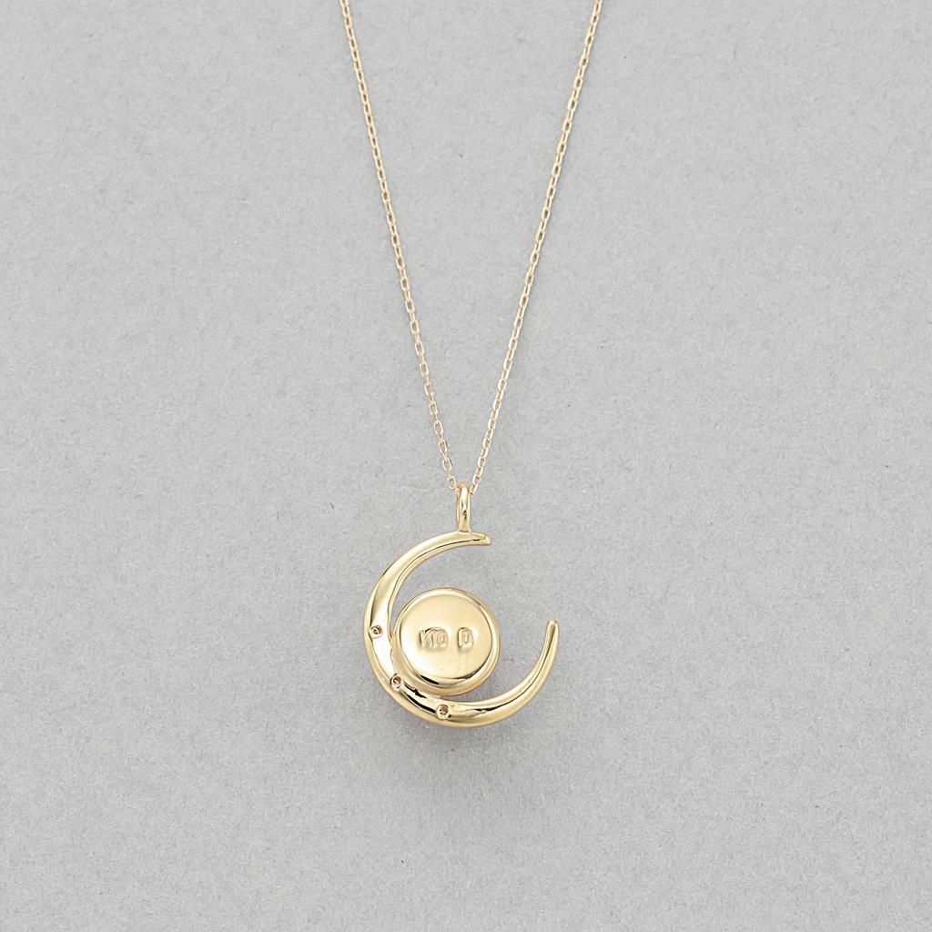 [Official] ESTELLE Women's Necklace in 10K Yellow Gold with June Birthstone Akoya Pearl (0452-4820-0019-0000)