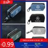 Porte-clés GLC GLB Sac à clés unisexe Porte-portefeuille Petite trousse à clés de voiture Pochette pour clés Pour Mercedes Benz AMG Classe A C E C180 C200 C260 C3