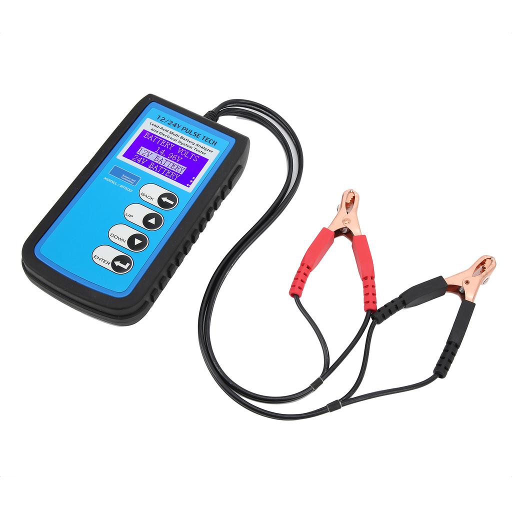 12V 24V Battery Tester BT500 Cranking and Charging System Analyzer for CCA DIN IEC EN JIS