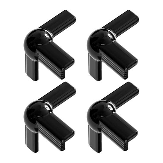 4Pcs Furniture Corner Protector Anti-collision Baby Proof Self-adhesive Table Desk Right Angle Sharp Edges Corner Guard Bumper Protective Cover