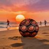 1pc Rose Tattoo Theme Soccer Ball Football, Size 5, Lightweight PVC, Outdoor Training Soccer Ball,Gift c6572