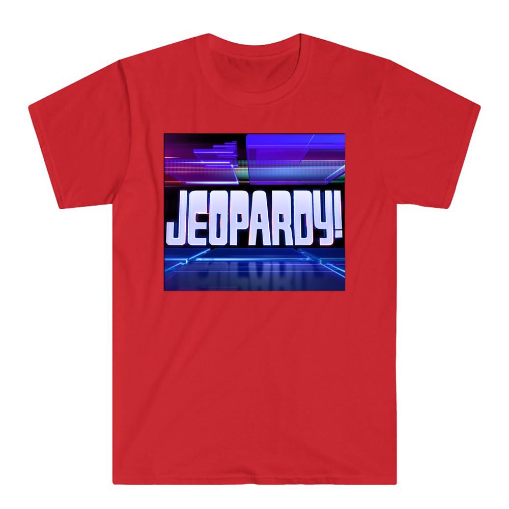 Jeopardy Game Show Mens Red T-Shirt Size S to 5XL XXL