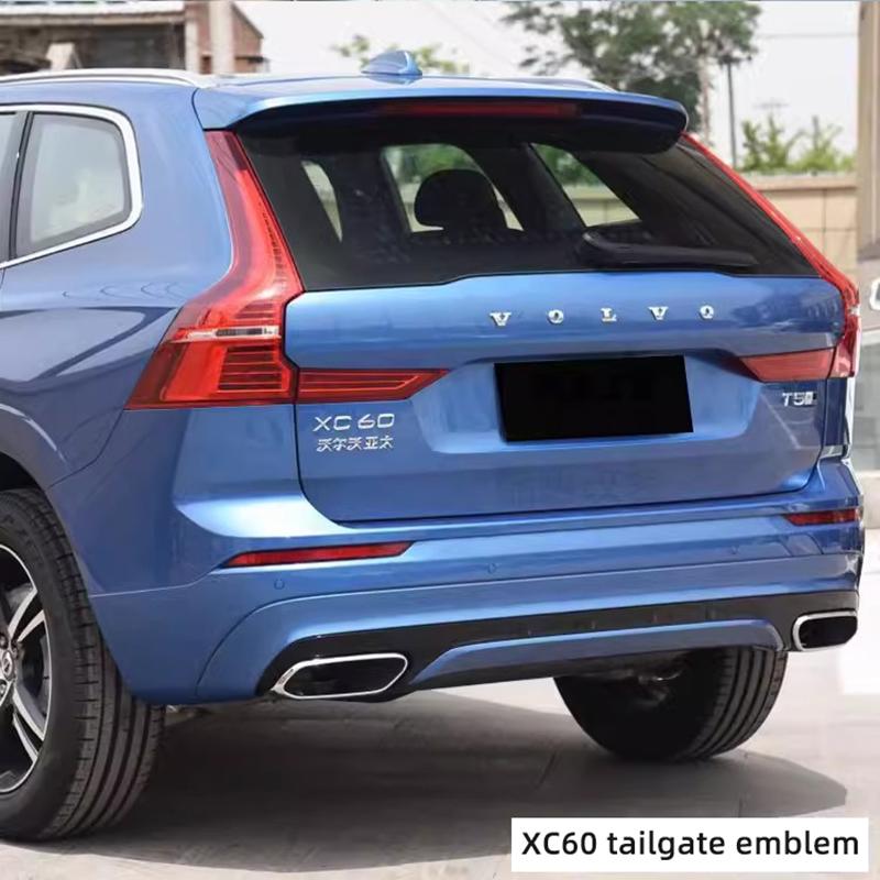 3D Metall Auto Kofferraum Emblem Aufkleber Buchstaben Aufkleber Abzeichen Zubehör für Volvo XC90 V90 V60 XC60 V40 S80 S60 S90 C40 XC40 V70 XC70