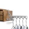 Foldable Magic Clothes Hanger Portable Jacket Hole Rack Travel Outdoor Clothes Drying Organizer Wooden Hanger Hangers Bra Hanger