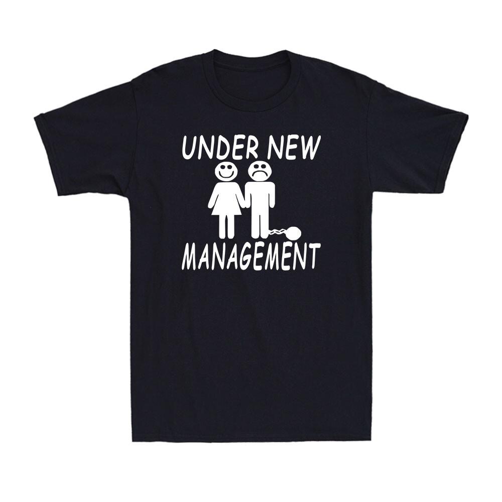 Under New Management Stag Night Wedding Funny Gift Novelty Vintage Men s T-Shirt XXXXL
