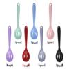 Silicone Kitchen Utensils Set: Ladle, Spatula, Scraper, Turner, Oil & Basting Brushes, Whisk, Tongs