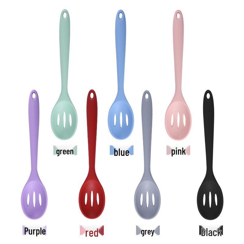 Silicone Kitchen Utensils Set: Ladle, Spatula, Scraper, Turner, Oil & Basting Brushes, Whisk, Tongs