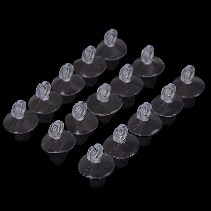 5/10Pcs Soft Silicone Aquarium Fish Tank Oxygen Pump Fixed Thermometer Sucker