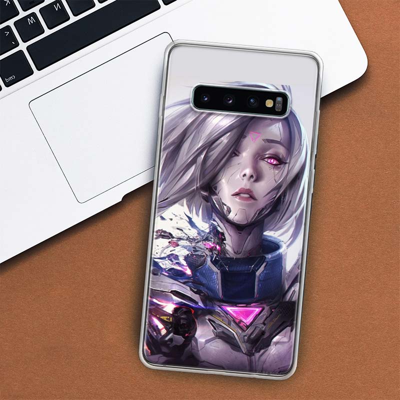 

Чехол для телефона League Hero Games Akali для Samsung Galaxy S10 Plus S20 FE S21 S22 Ultra S10E S9 S8 + S6 S7 Edge Lite Shell Coque Samsung S22 Ultra