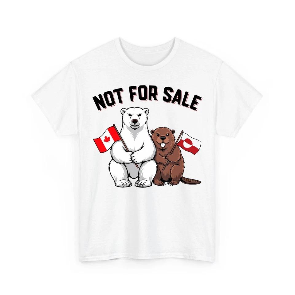 Greenland is Not for Sale Shirt, Hands Off Greenland, Make America Go Away XL