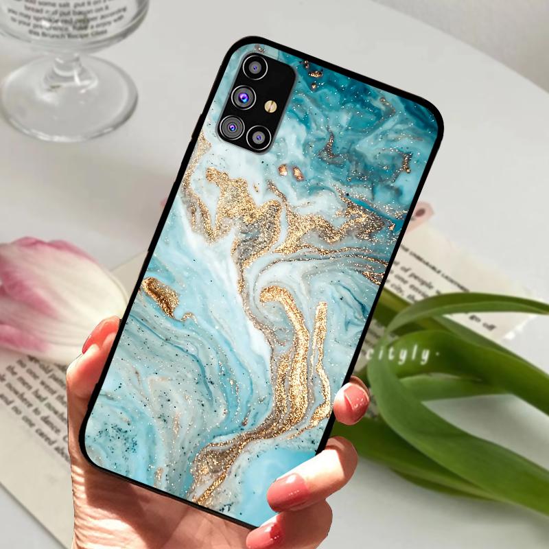 Cases For Samsung M31s Bumper SM-M317F Shockproof Soft Silicone TPU Phone Cover For Samsung Galaxy M31 Coque M31 Prime Fundas