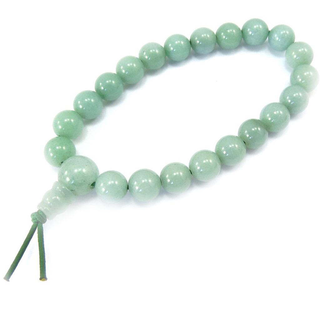 Les Trésors De Lily [K3069] - Light Green 'Minéralia' Designer Bracelet