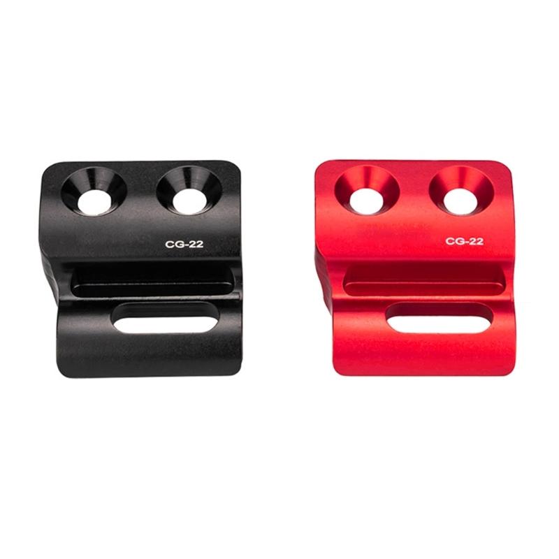 Bicycles Front Derailleur Hanger Road Bike Frame Dropout Hook Aluminum Alloy Front Derailleur Hanger with Screws