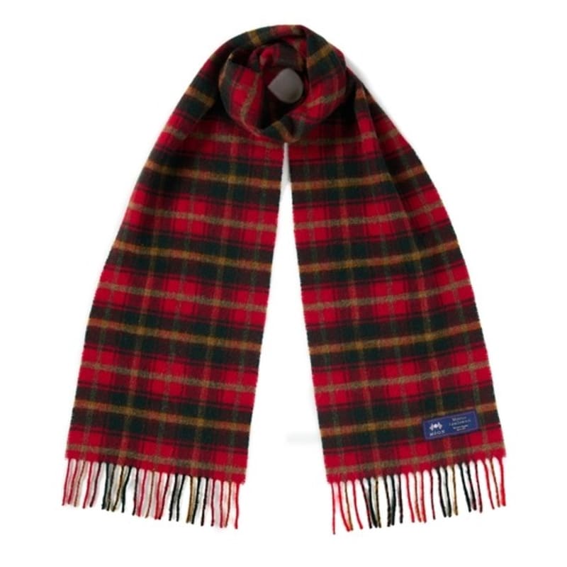 

ABRAHAM MOON Шарф из мериносовой шерсти 25 см - Темный клен FREE