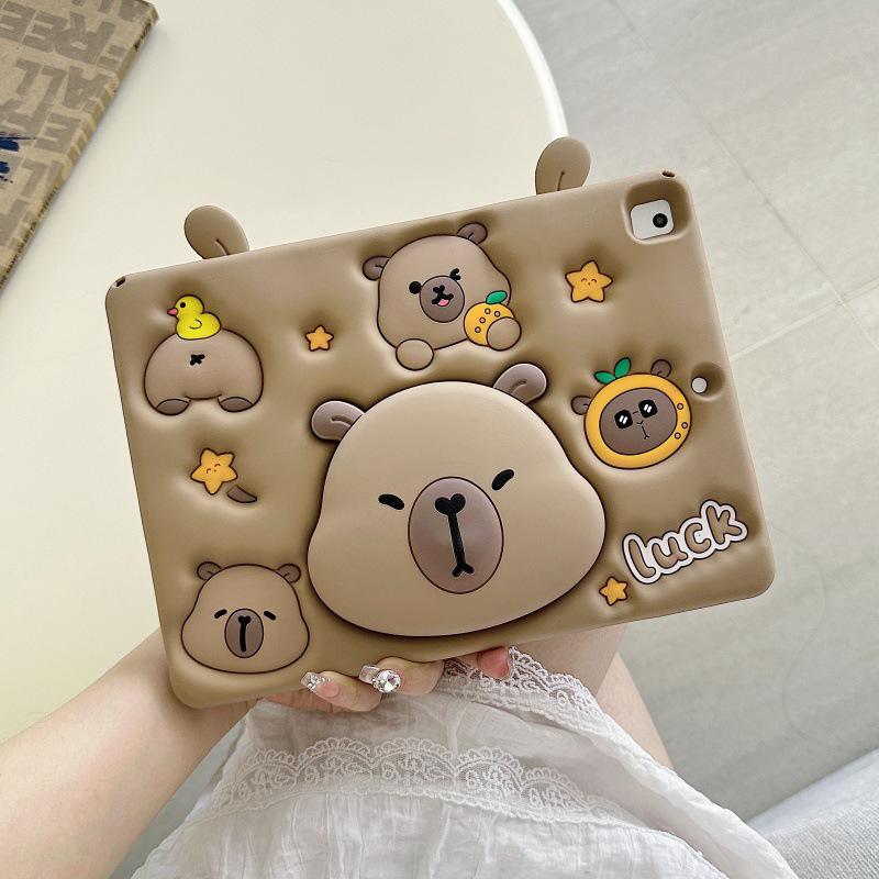 iPad 10.2 Air 11 Protective Case: Silicone Tablet Shell for Kids, Air5, 9.7, Mini 6