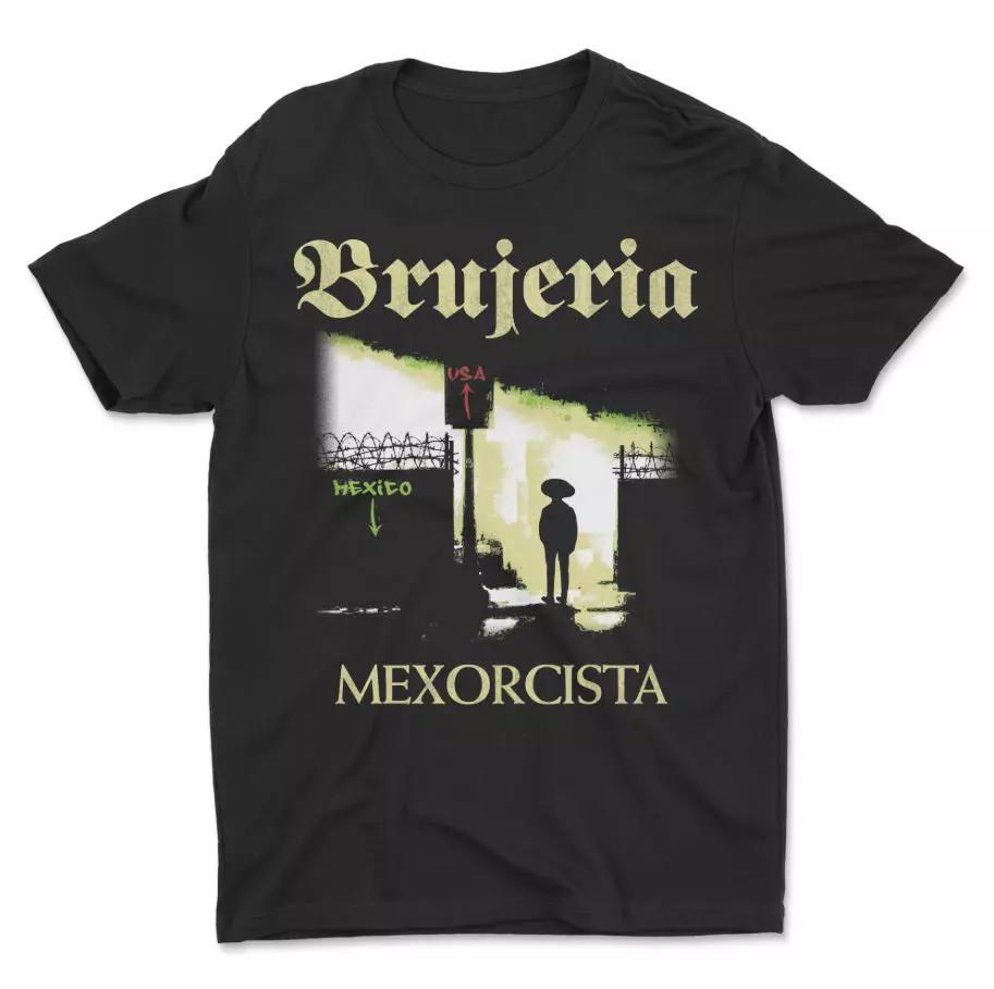 

Brujeria Band Mexorcista Tour Album Cotton Full Size S-5XL Unisex T-Shirt L