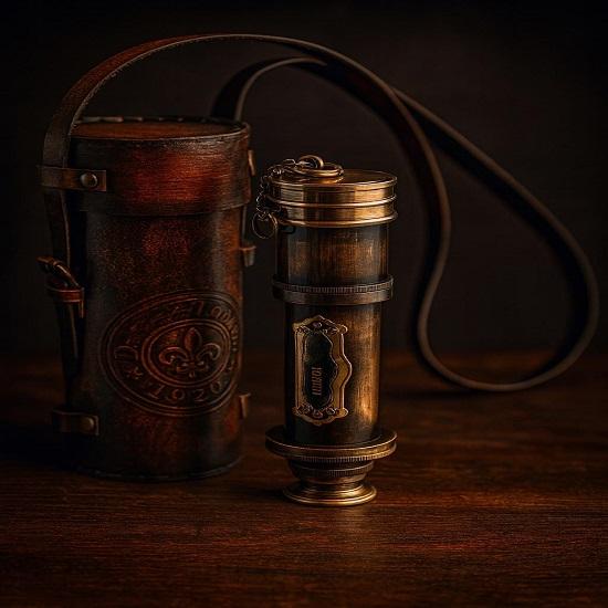 Brass Ship Telescope Nautical Marine Spyglass for Sailing, Maritime Decoration Inspired Designer