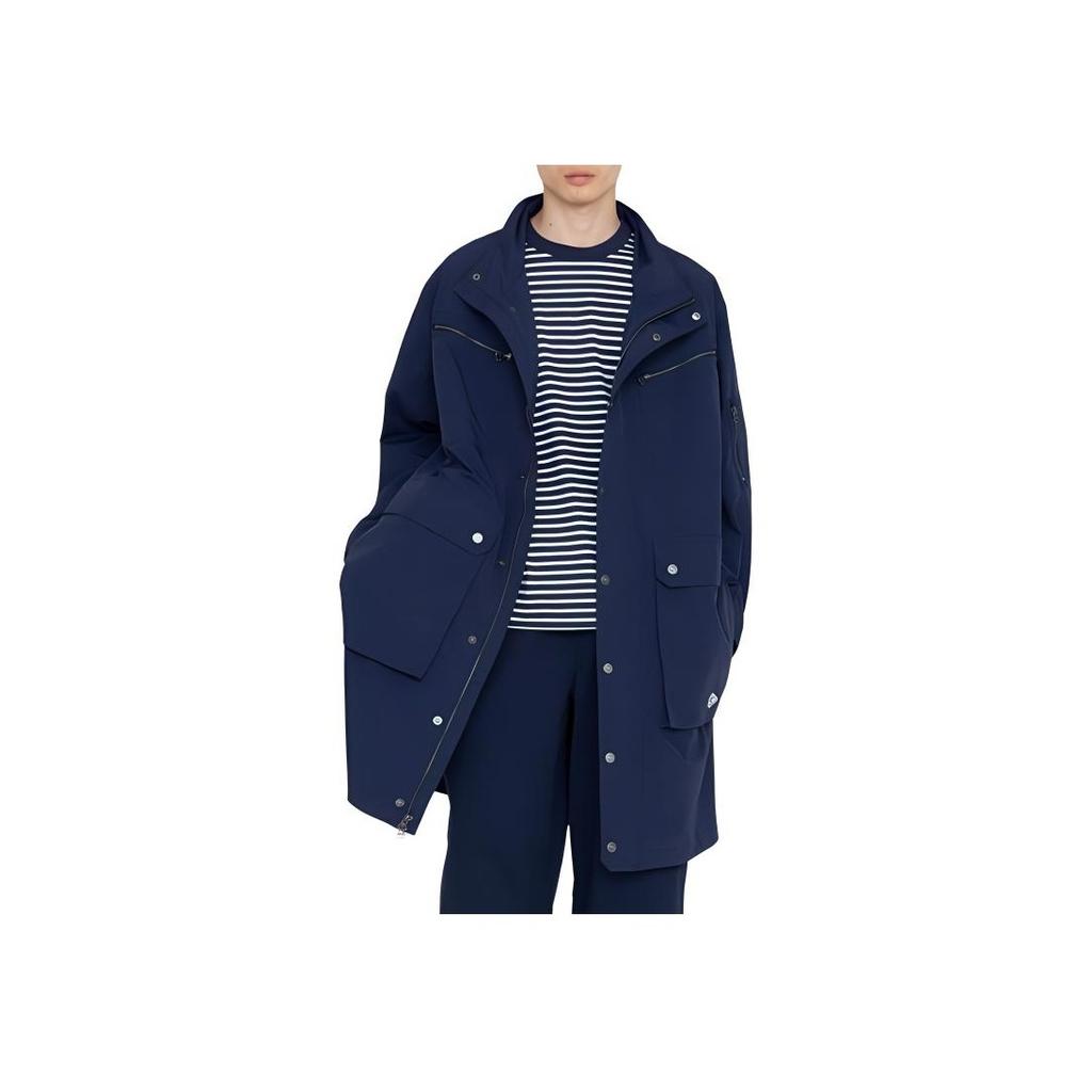 Puma X Nanamica Woven Coat Blue Men Outerwear 539851-06