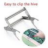 1 Stück Bienenstock-Rahmenhalter Edelstahl Fanggriff Haltezubehör Erhöhen Honigwerkzeuge