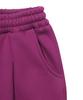 Gainsboro One-Pleat Wide Sweatpants_Magenta