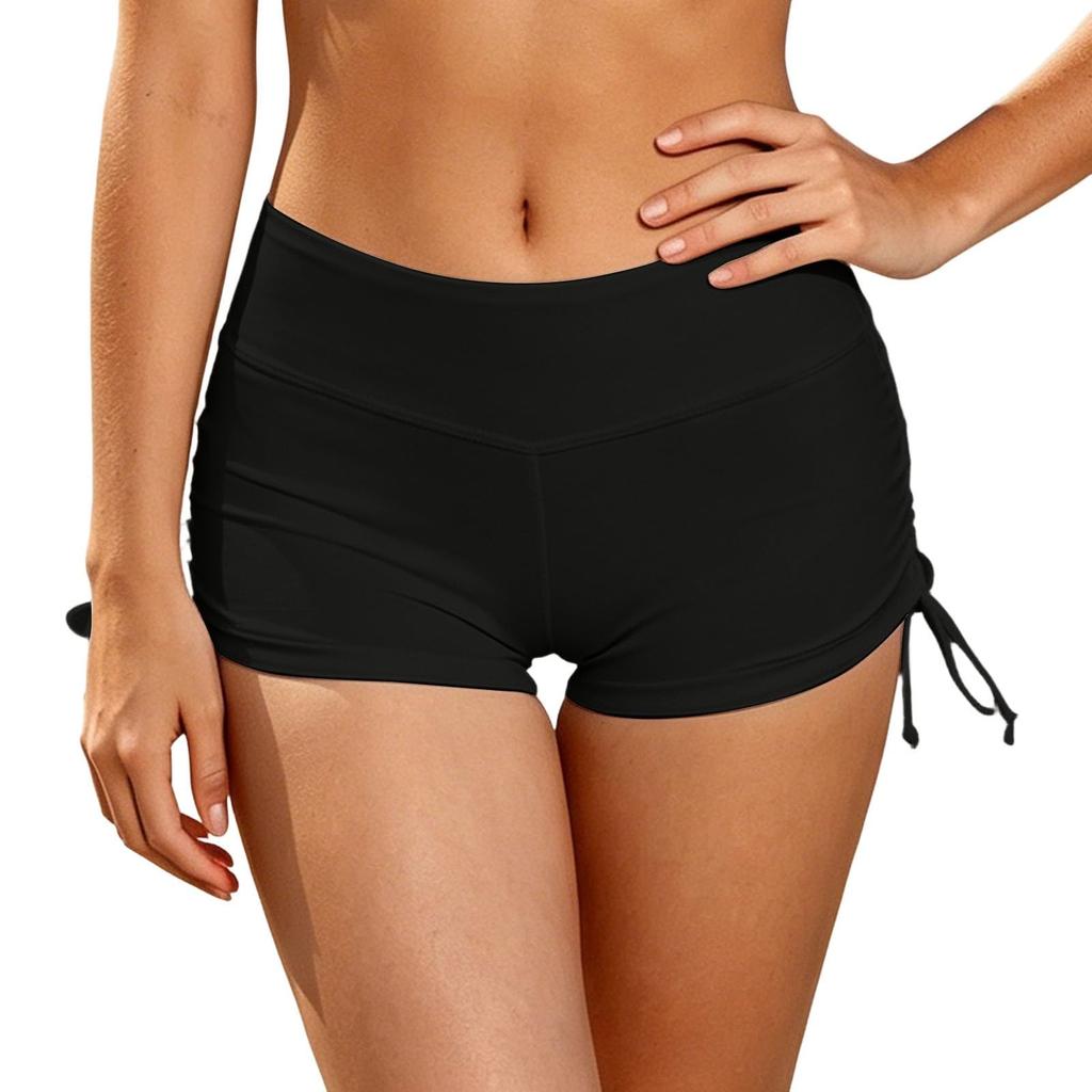 Schnell trocknende Badeshorts für Damen mit Kordelzug - Yoga Beach Sportshorts für den Sommer