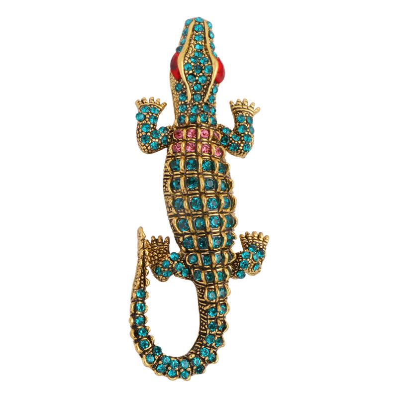 

Accessories Anti-light Pearl Corsage Pin High-end Clothing Accessories Crocodile Brooch