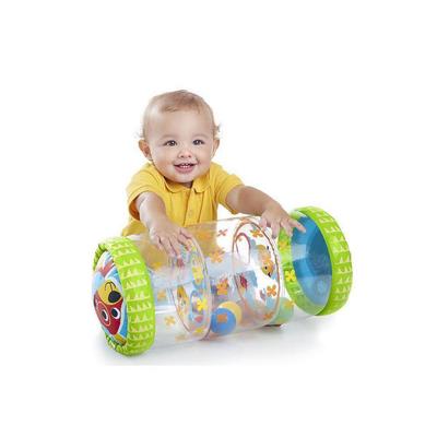 Aufblasbarer PVC Baby Walker Krabbelrolle mit Glocke - Kleinkind Früherziehungsspielzeug