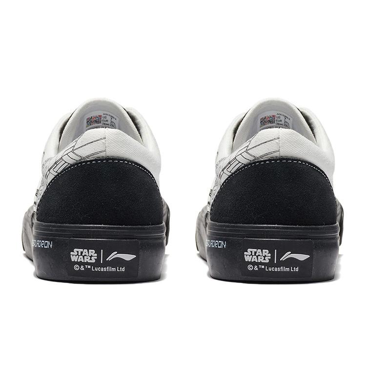 Li Ning X Star Wars Skateboarding Low 'Creamwhite Black' Women's AGCS202-2