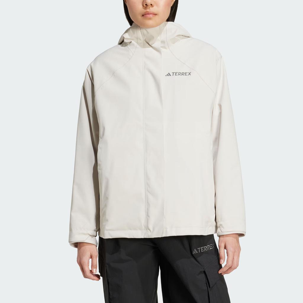 adidas Terrex Xploric 3-In-1 Hooded Waterproof Windproof Jacket Women Jacket JV8690