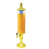 Beer Tower Dispenser with Ice Tube and   Light - 3.2 Qt./3 L, Margarita Mimosa Tower Drink Dispenser with Tap, Freeze Tube Keep