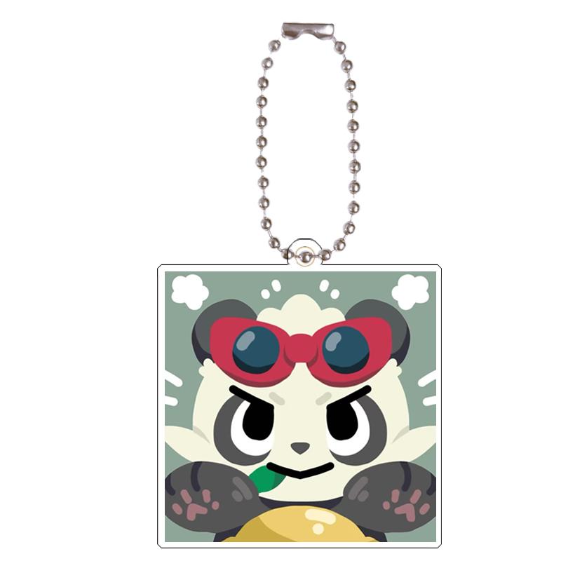 

Pokemon Bulbasaur Eevee Zorua Mimikyu Self-Made Cartoon Acrylic Key Chain Backpack Accessories Pendant Anime Classics Collection
