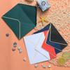 Elegant A7 European Gold-Edge Invitation Envelopes for Weddings & Parties