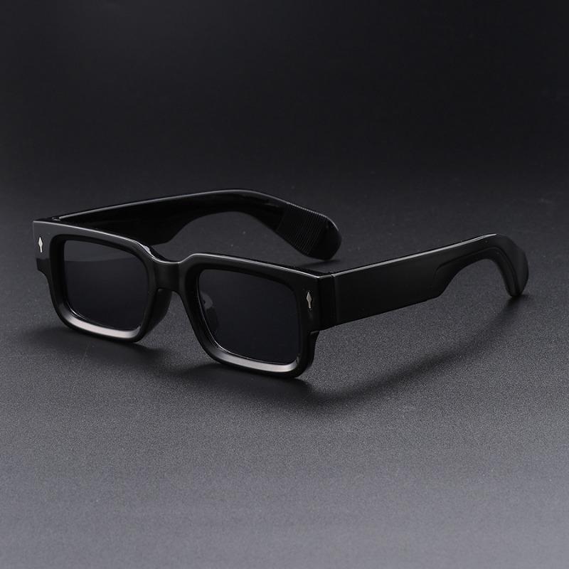 Punk Small Frame Rectangle Sunglasses Men Luxury Brand Vintage Square Sun Glasses Male Trendy Outdoor Eyewear Shades