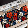 Vintage Flower Daisy Mousepad Non-slip Suitable For Office Computers Laptops E-sports Game Desk Mats XXL Keyboard
