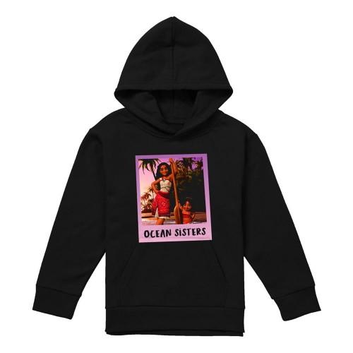 Moana 2 Childrens/Kids Ocean Sisters Moana & Simea Heather Hoodie