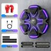 Bluetooth Smart Music Boxing Target Wall with Light-up Features and Gloves for Stress Relief and Fitness