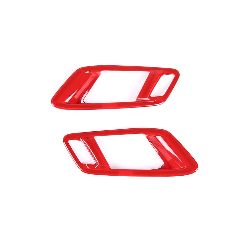 

ABS Carbon Fiber/Red For Toyota Supra GR MK5 A90 2019-2026 Door Inner Door Bowl Handle Frame Stickers Interior Accessory червоний