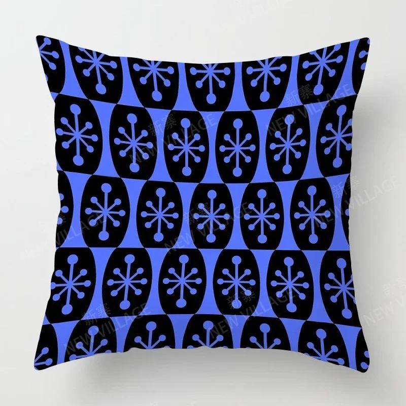 Nordic Fall Home Decor Autumn Throw Pillow Case Sofa Cushion Cover Modern  Geometry