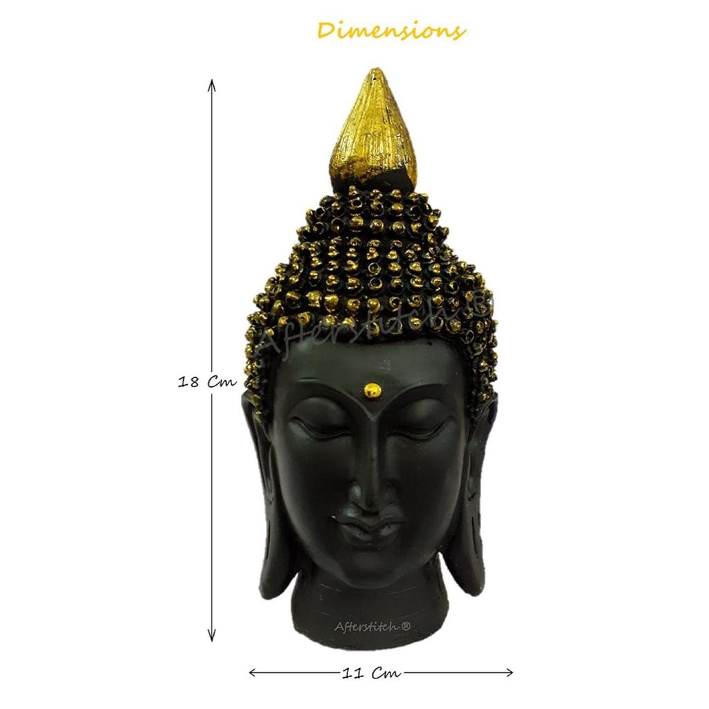 Buddha Head Statues for Living Room Buddha Face Statue Big Size Decoration Items for Home Decor Figurine Decorative Showpieces