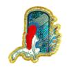 Beauty Storage Tray Coaster Molds Silicone Ornament Mold Epoxy Resin Casting Molds for Making Faux Agate Slice Cup Mat