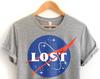 Lost Space Case T-Shirt: NASA Logo Vintage Style